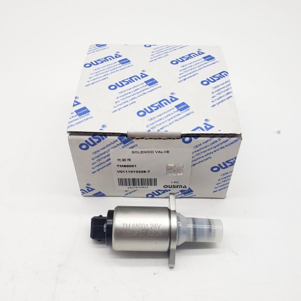 Válvula solenoide TM68001/V0111010236-T para máquinas excavadoras