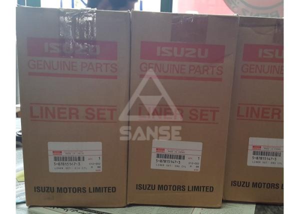 4HE1 Excavator Machine Engine Cylinder Liner 5-87815147-3 Isuzu Diesel Engine Parts