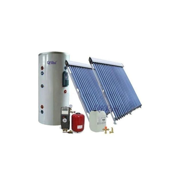 100L-2000L Copper Pipe Heat Exchanger Solar Hot Water Heating Heater System