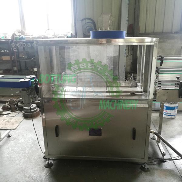 Water Spray Shower Tunnel Type Washer For Cans Filling Machine
