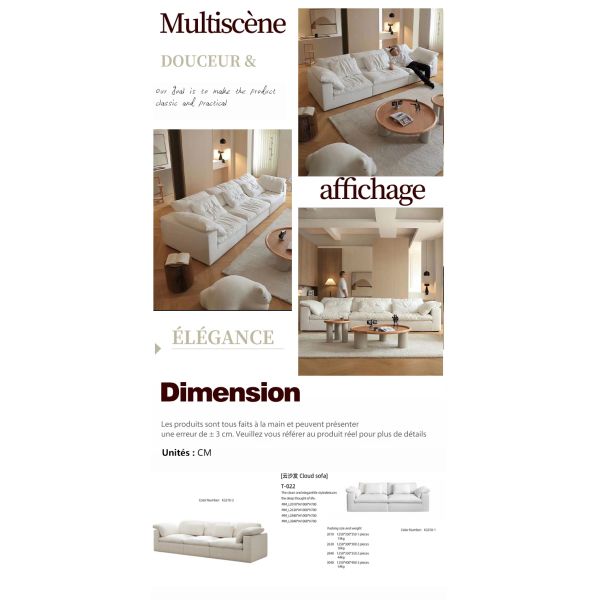 Velvet Modular Sectional Sofa Comfortable L Shape Foam Compressor Cloud Vacuum Sofa Nordic Style Living Room Furniture