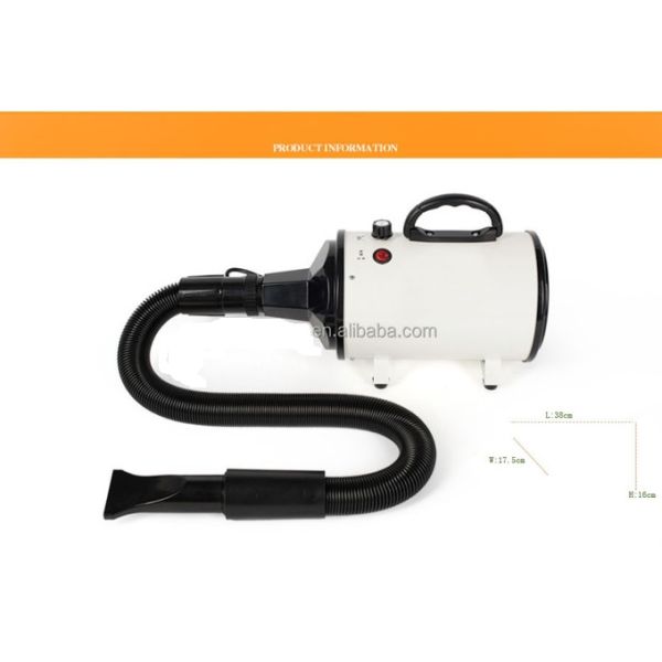 Upgraded Dog Blow Dryer Dog Hair Dryer Adjustable Speed Pet Hair Grooming Blower
