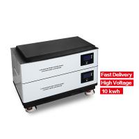 Piles au lithium-ion empilables 10kwh 20kwh Piles solaires rechargeables LiFePO4 48v