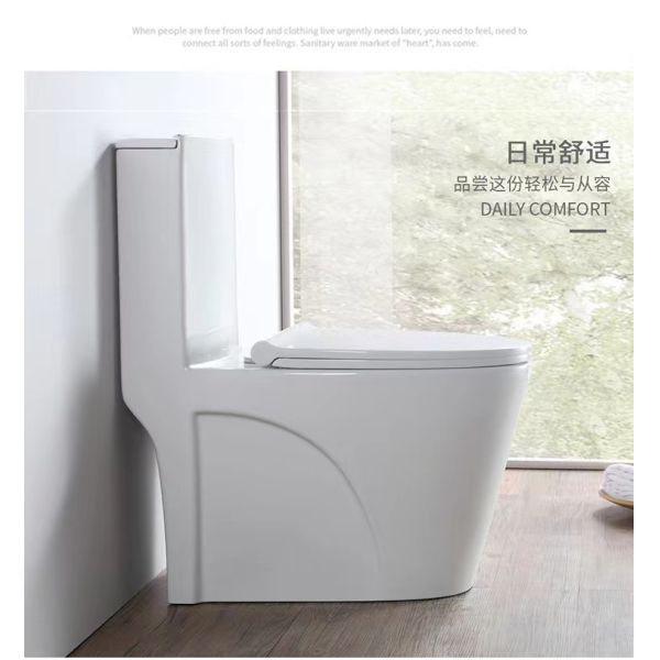 Wholesale sanitary ware dual flush white color bathroom porcelain toilet bowl floor mounted ceramic one piece toilet