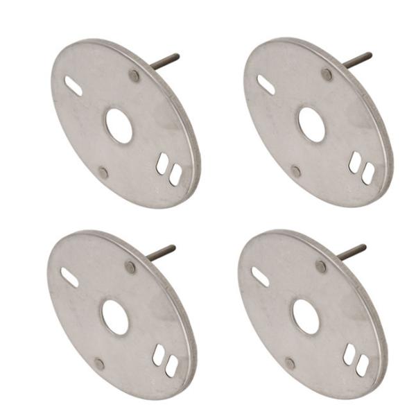 Custom Disc Foot Precision Metal Stamping Parts 416 Stainless Steel