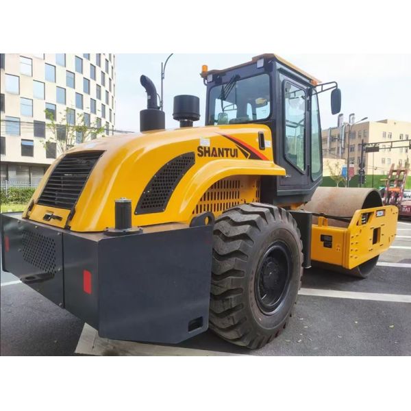 Shantui Second-Hand Roller Machinery 20 Tons Single Steel Wheel Vibration Roller