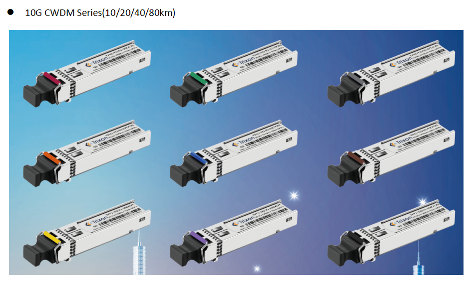 10 Гб база LR SFP+ 1310nm 10 км Модуль передатчика CWDM DFB 10.3 Гб/S 14.5 дБ