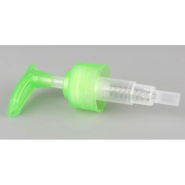 Pp Switch Cosmetic Lotion Pump , Green Uniform Spray Volume 50ml Airless Pump