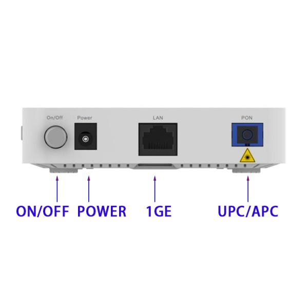 FiberHome AN5506-01-A 1Ge Gpon Onu ONT sem equipamento Wi-Fi Mini FTTH