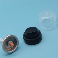 Válvula de pulverización de aerosoles para productos para el cuidado del cabello