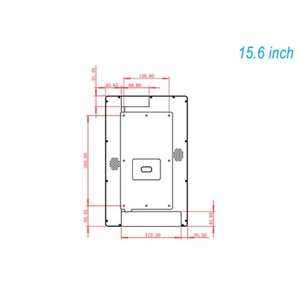 15.6-inch clinic door number Android system efficient outpatient waterproof, dustproof and explosion-proof digital signage monitors