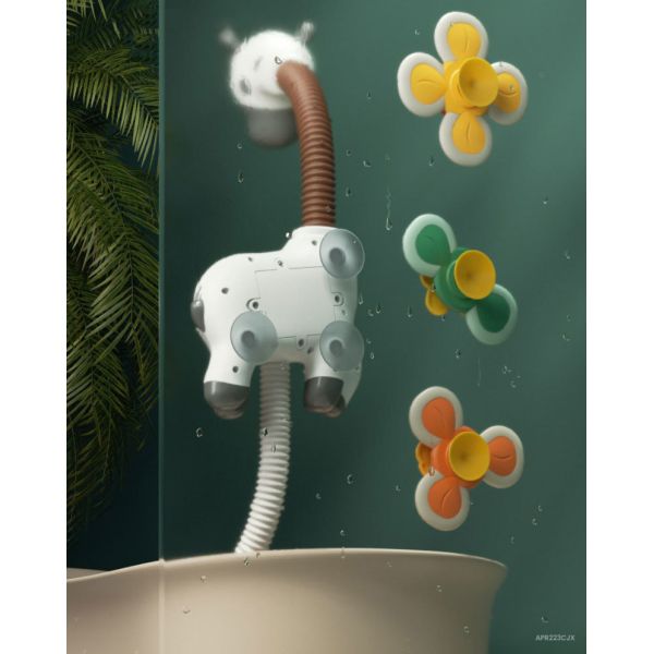 PC Plastic Electric Sprinkler for Baby Shower Toys 0-3-Year-Old Children's Bathroom