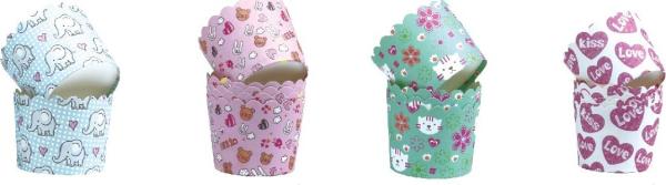 Hot sale decorative muffin wrapper food grade baking cups paper cupcake case free samplechristmas cupcake liners
