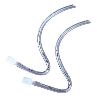 Identificação Endotracheal pré-formada nasal 2-10mm do tubo de respiração de Uncuffed