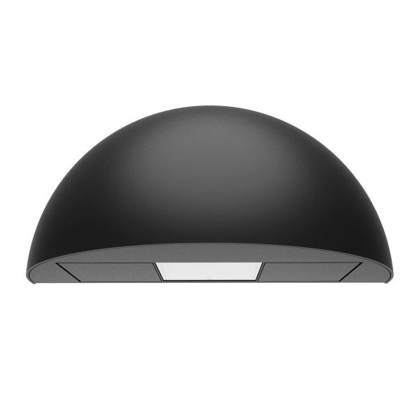 Dark Sky LED Wall Lamp IP65 Black Wall Mounted IK06 Loop-in And Loop-out