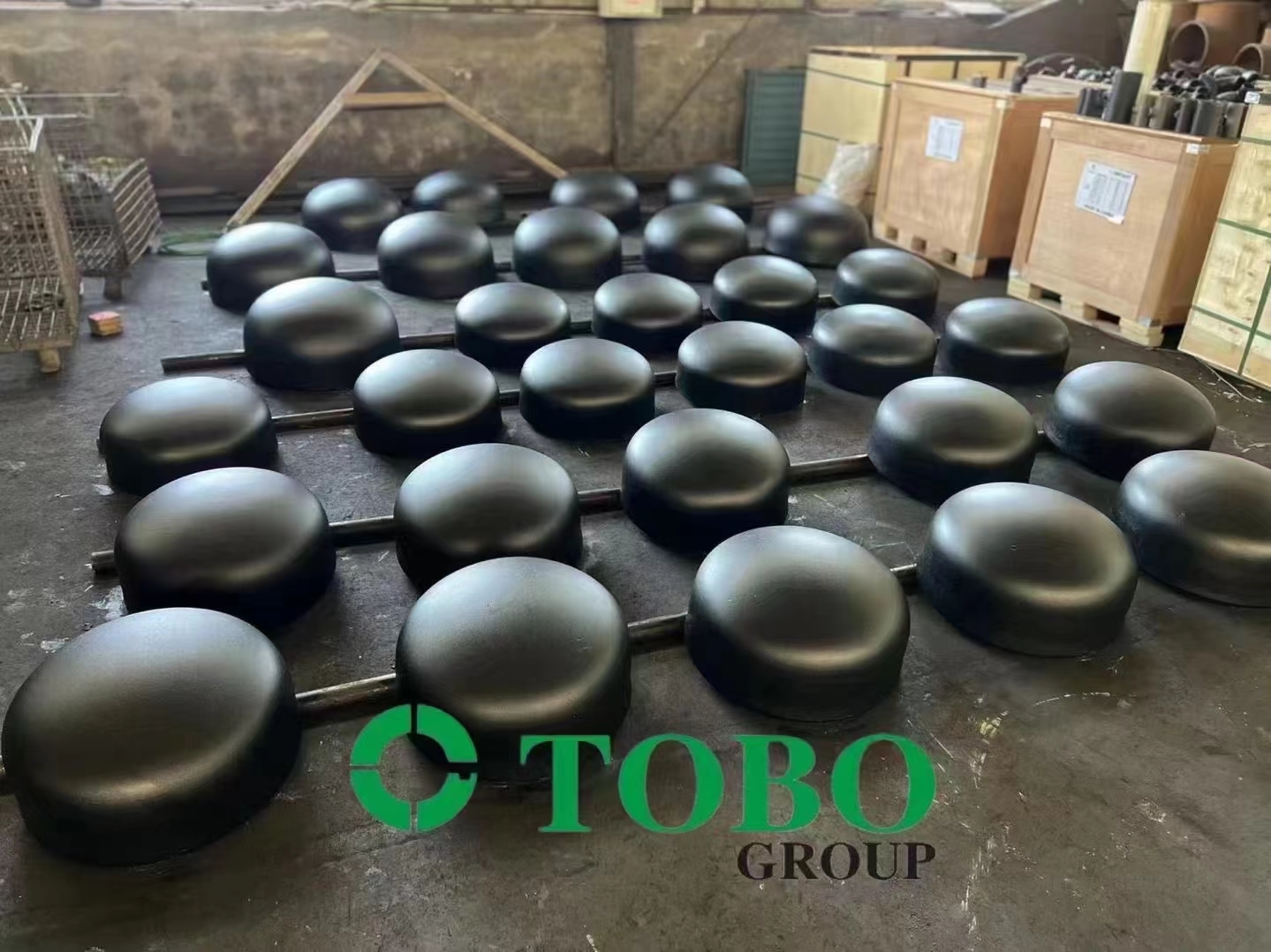 SS304/316L Butt Welded Pipe Cap SCH40/SCH80 ASME B16.9 Steel Pipe Fittings Cap