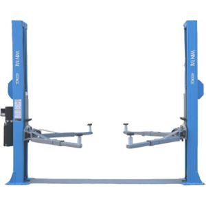 Capacidad de elevación de 4000 kg Dos postes de elevación de automóviles con 2 pasos de apoyo brazo y placa de suelo