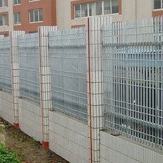Решетка металла ячеистой сети 1 дюйма дороги железнодорожная на открытом воздухе ограждая с пластиковый распылять