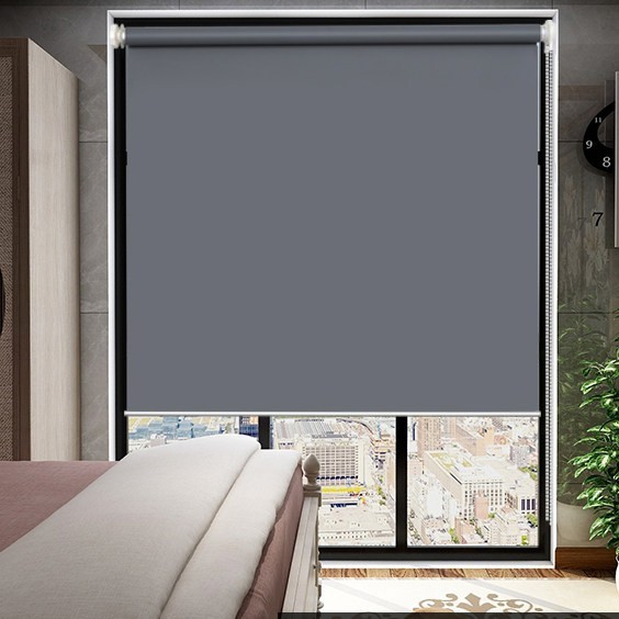100% Polyester Roller Window Blinds Fabric For Engineering Textiles Blackout Roller Blind Fabric