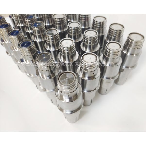 High Precision Mold Cavity Inserts Plastic Molding Parts SKD61 Material 48-52HRC Hardness +/-0.005mm Concentricity