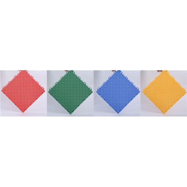 Suspended Polypropylene Interlocking Sports Tiles For Basketball Court