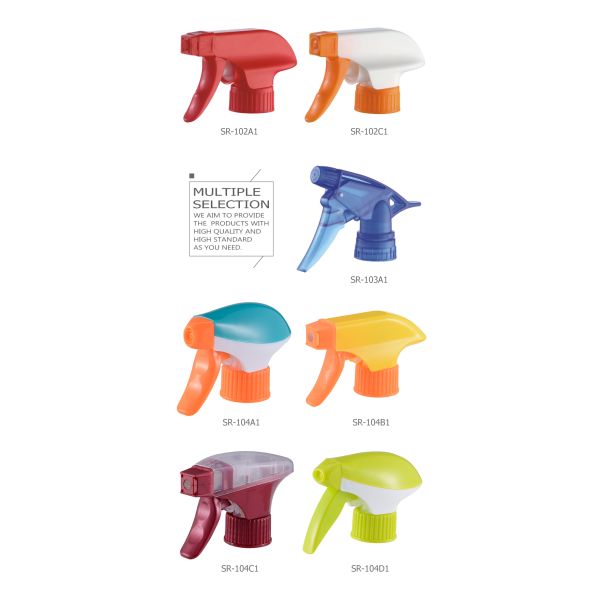 Plastic cleaning foaming trigger sprayer for car kitchen household SR-102 SR-103 SR-104