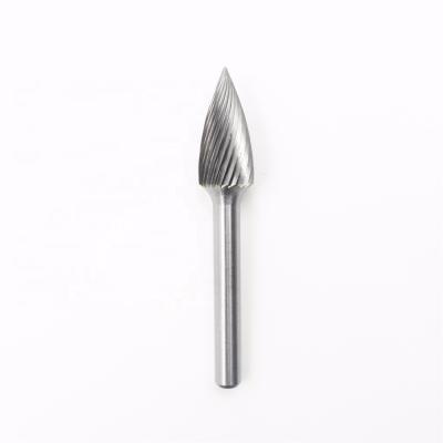 3/4 Grinding Tips Flame Shaped Finishing Bur High Precision Grinding