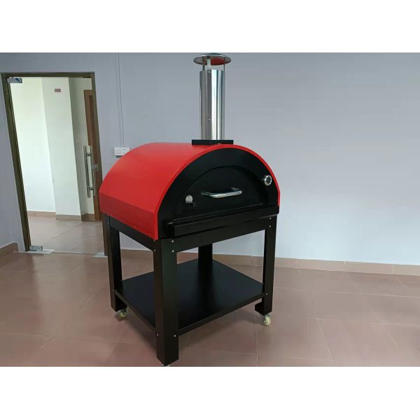 Stainless Steel Wood Fired Pizza Oven CSA Outside Ovens Burns Wood