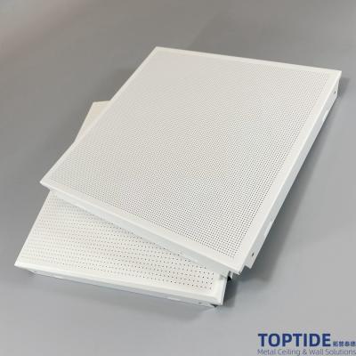 Aluminium Suspended Metal Ceiling Tiles 2 x 2 Perforated Office False Clip Snap in Ceiling Panels Price