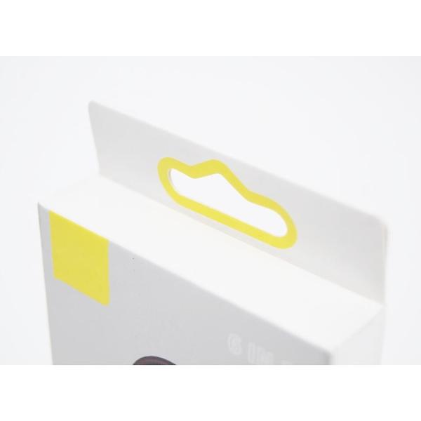 Impressão personalizada de cabo USB Produtos eletrônicos Display Retail Packaging Caixa de cartão com gancho pendurado