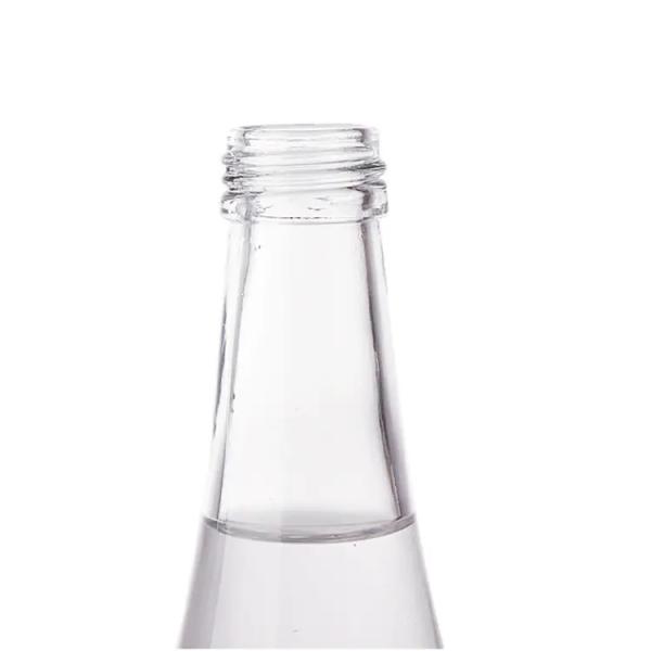 Decal Superficie High Flint Water Glass Bottle 330ml 500ml 750ml para embalagens de cosméticos