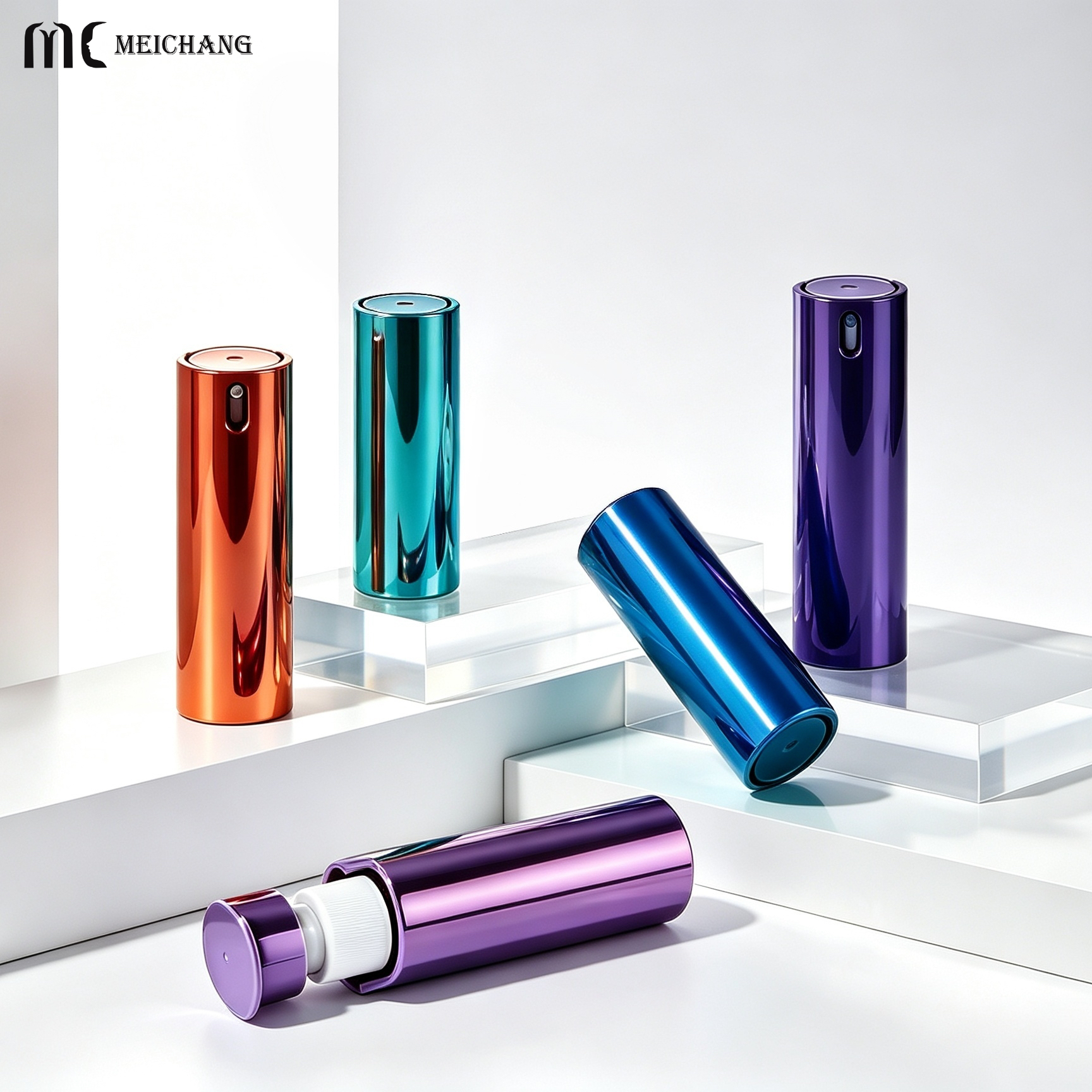 10ml / 25ml / 35ml Portable Fine Mist Spray Bottle for Perfume , Skincare & Travel Refills (MC-448)
