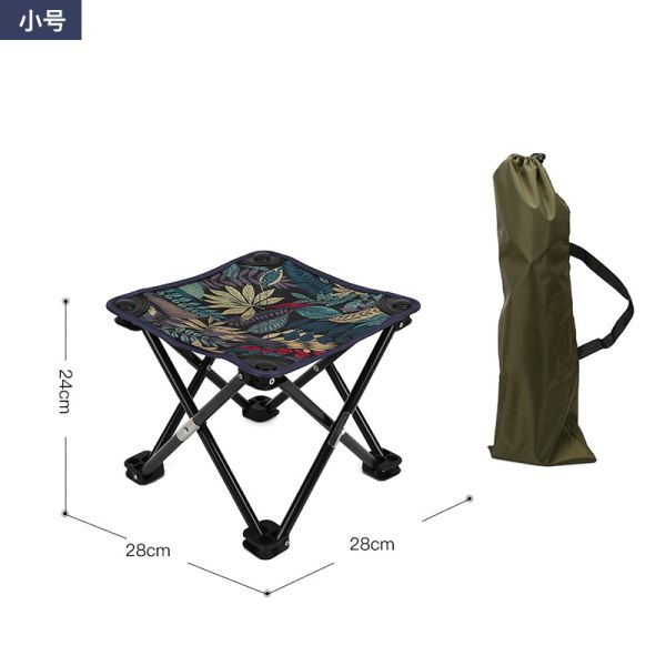 2023 Outdoor Travel Picnic Portable Steel Folding Camping Chair with Y Mail Packing