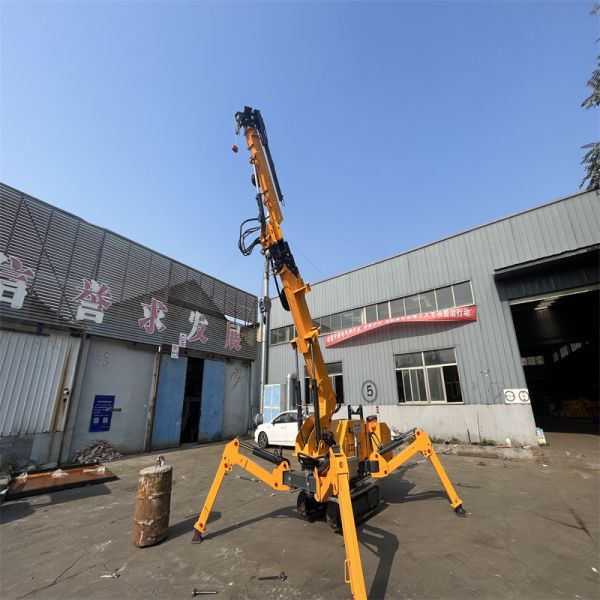 Telescopic Boom 3 Ton Spider Crane Durable Versatile Lifting