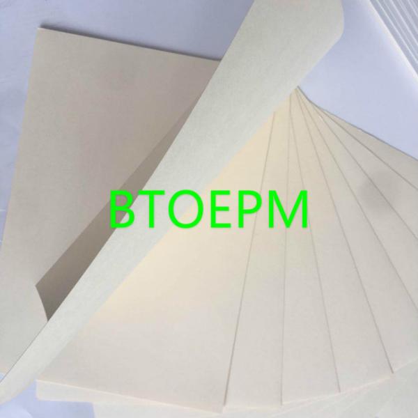 Unbleached 100% Virgin Wood Pulp 102gsm Yellow Test Liner Paper