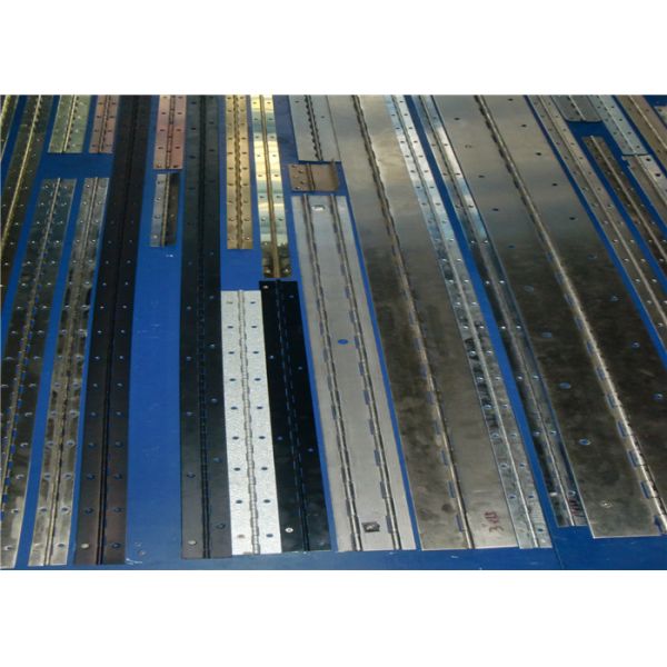 Face Mounted Steel Piano Hinges Heavy Duty  0.5mm - 5.0mm Thickness