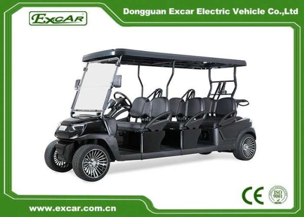 Excar Electric AC Golf Car 48V 5KW CE certificado 6 lugares Carro de caça de golfe