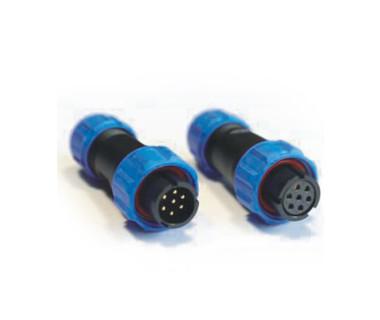 Conector de enchufe de aviação à prova d'água GM1310 7Poles macho e fêmea 200V 5A