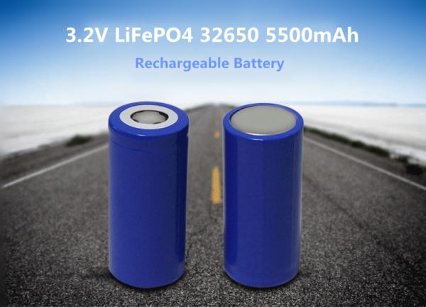 32650 5500mah lithium iron phosphate cylindrical cell 3.2V rechargeable LiFePO4 battery for electrical car