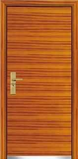 steel wood security armored door