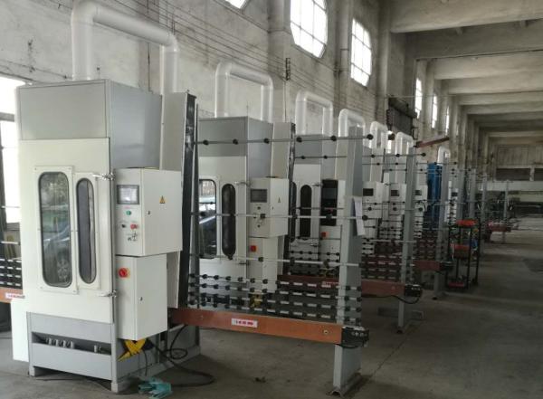 Automatic Shower Safety Glass Sandblasting Machine for Toughened Glass Manufacturing