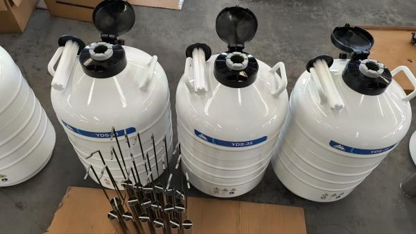 蒸気相乾燥輸送機 液体窒素輸送容器 実験用サンプル 35L