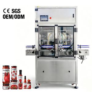 OEM Automatic Filling Machine Liquid 100ml 500ml 800ml Bottle Filler
