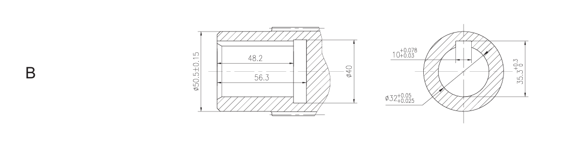 External Hydraulic Brake assemblied with Hydraulic Motors (BMP, BMR, BMS, MP, MR, MS, OMP, OMR, OMS, etc.) apply Engineering, Construction, Material Handling, and Agricultural Machinery