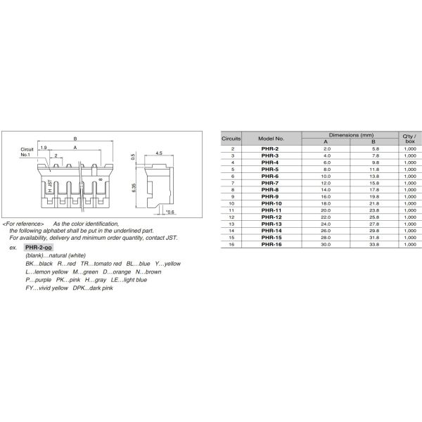 Проводка провода 22AWG JST, кабель соединителя PH2.0 JST для электрического велосипеда