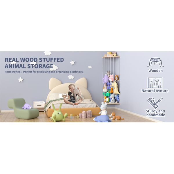 Other Home Storage Organization Customized Logo Gift Storage Shelf for Stuffed Animals