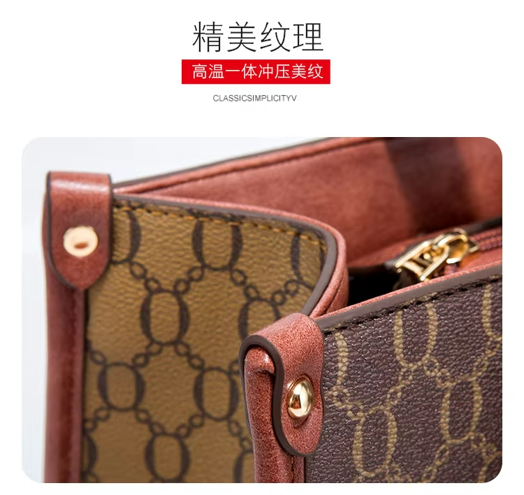 Custom Shape Accepted GHJ-03 Luxury Handbags For Women With Crossbody And Tote Bag Sets