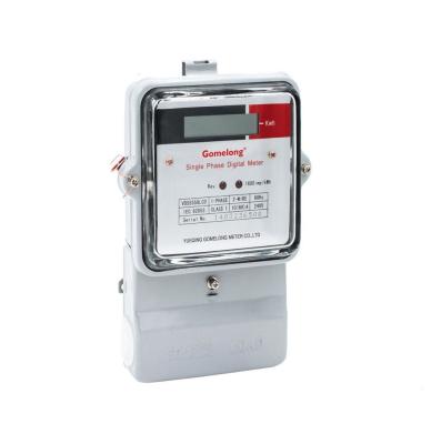 China factory supplied top quality single-phase two-wire smart  electronic kwh active register energy meter