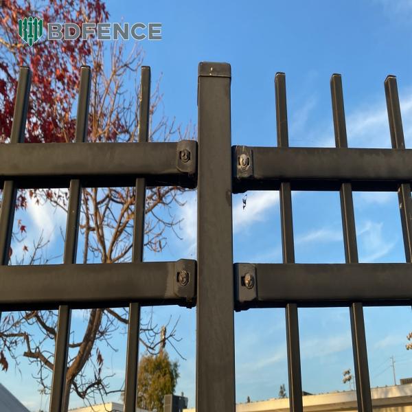 1.8m UV-Stabilized Tubular Security Fencing Sunbelt Approved