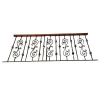 Balustrades extérieures en acier en aluminium Balcon en acier inoxydable Barrière verticale ODM